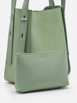 Demi Leather Hobo Bag<PEDRO Hot