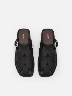 Eden Caged Sandals<PEDRO