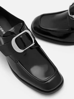 Eden Leather Heel Loafers<PEDRO Outlet