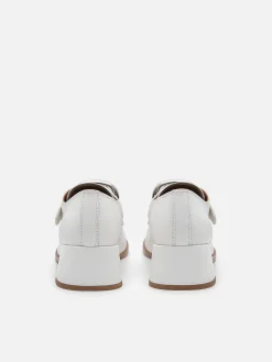 Eden Leather Heel Loafers<PEDRO