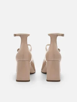 Effie Leather Heel Pumps<PEDRO Sale