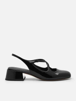 Effie Leather Mary Jane Pumps<PEDRO Online