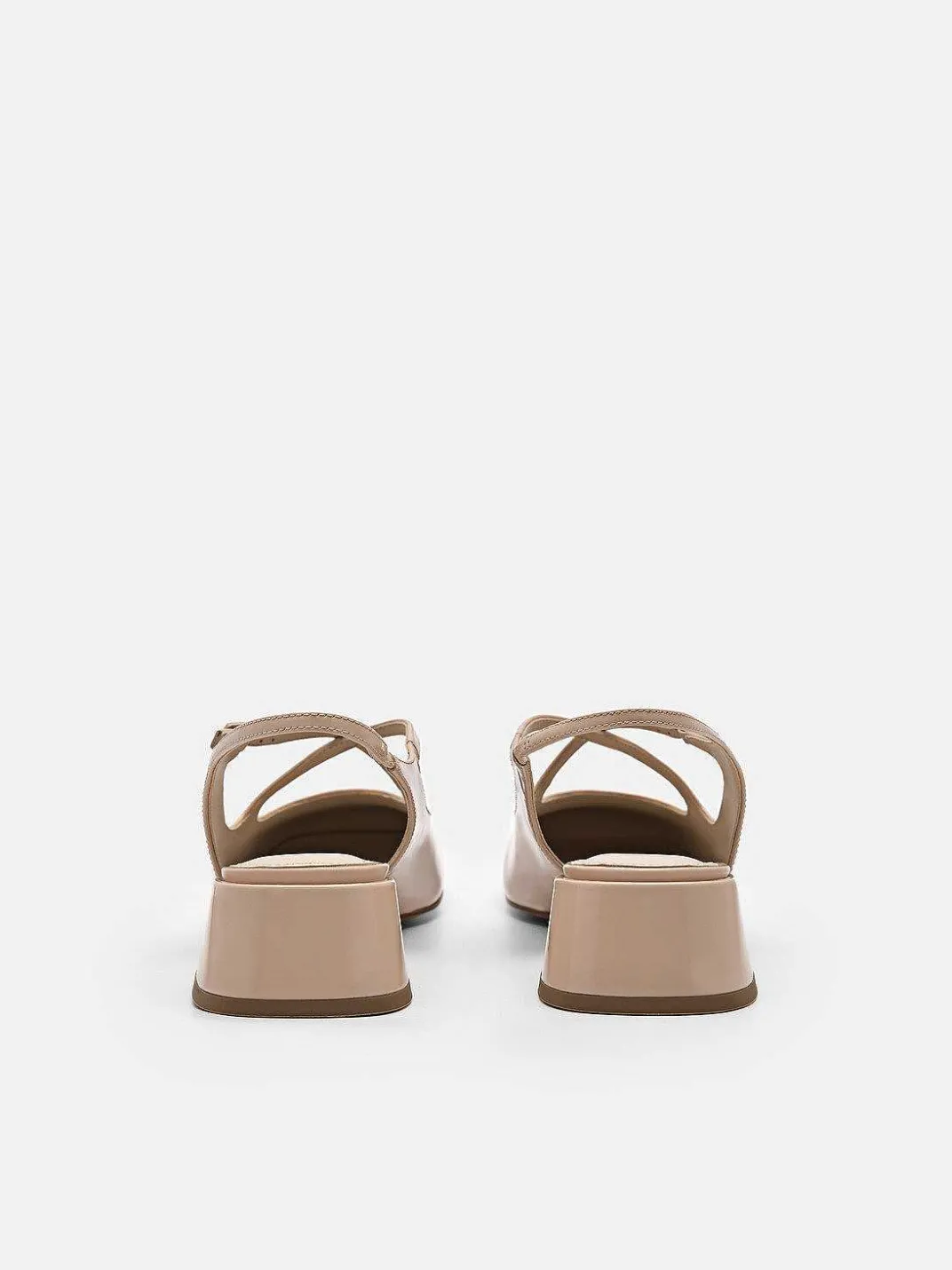 Effie Leather Mary Jane Pumps<PEDRO New