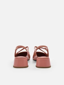 Effie Leather Mary Jane Pumps<PEDRO Online