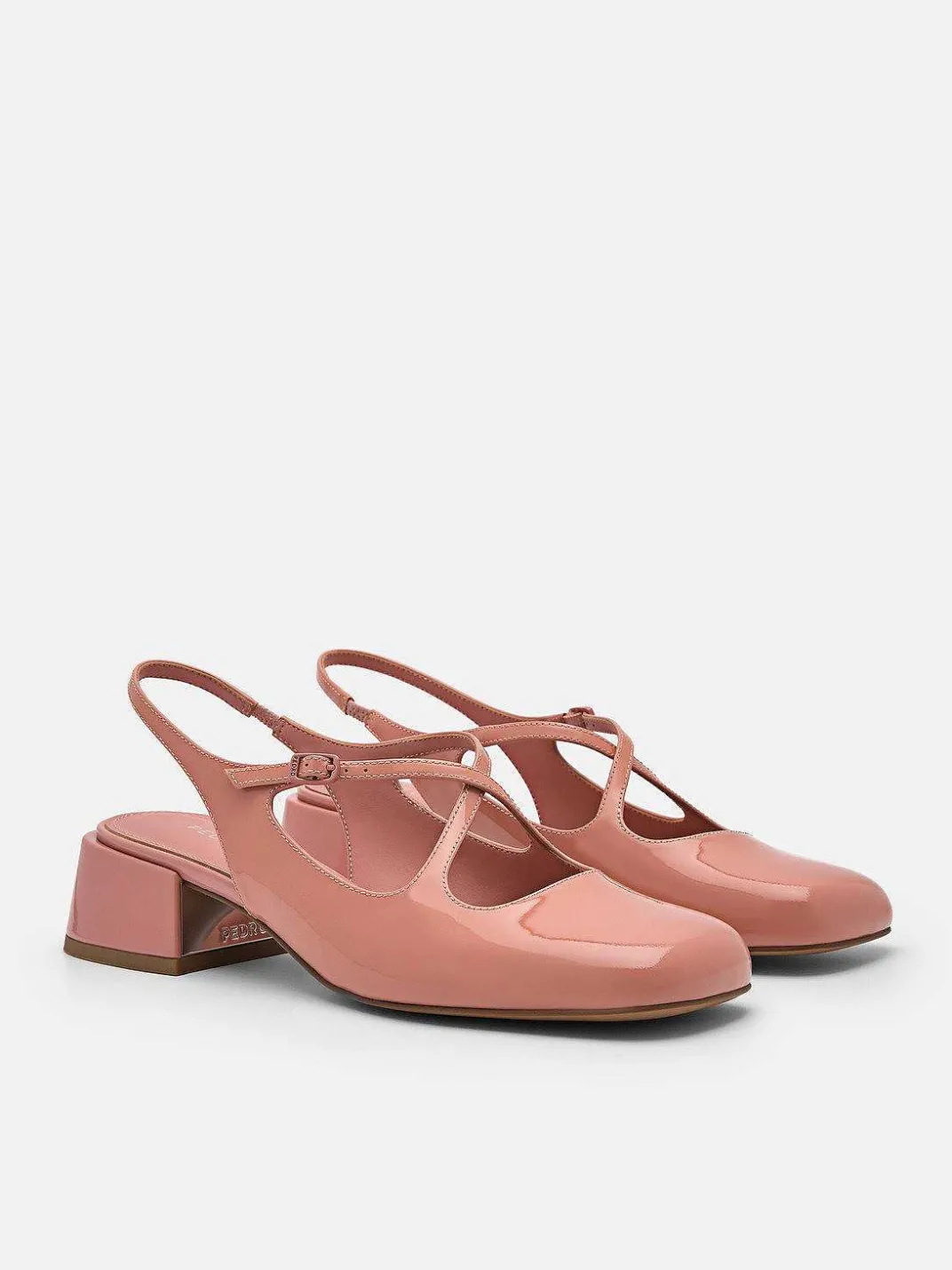 Effie Leather Mary Jane Pumps<PEDRO Online