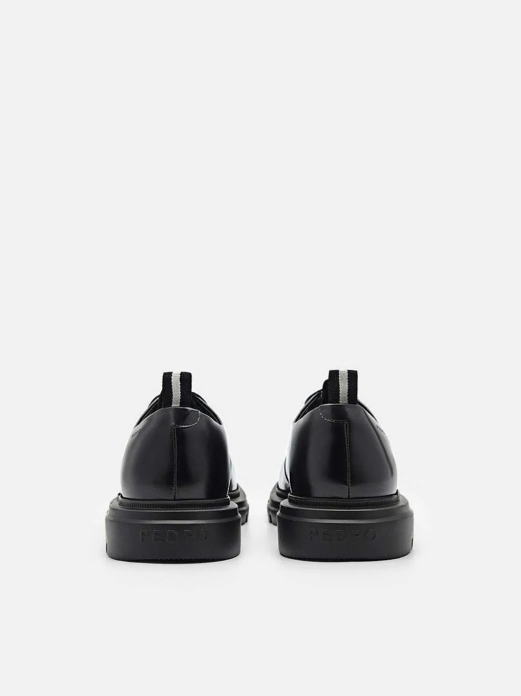 Ellis Leather Lace-Up Shoes<PEDRO