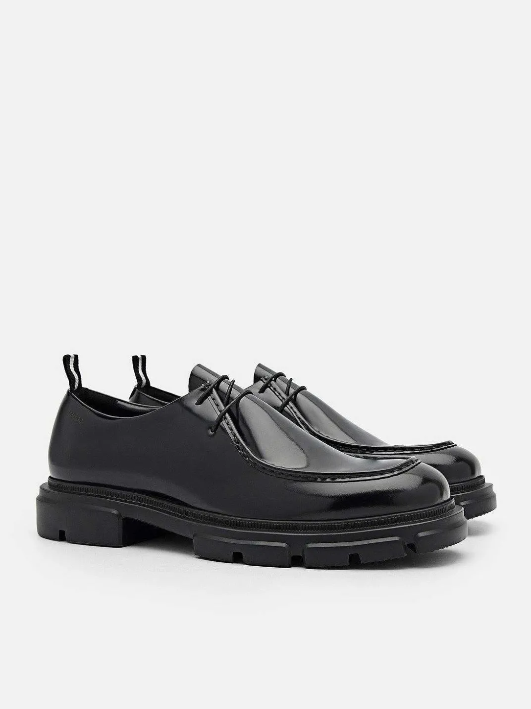 Ellis Leather Lace-Up Shoes<PEDRO