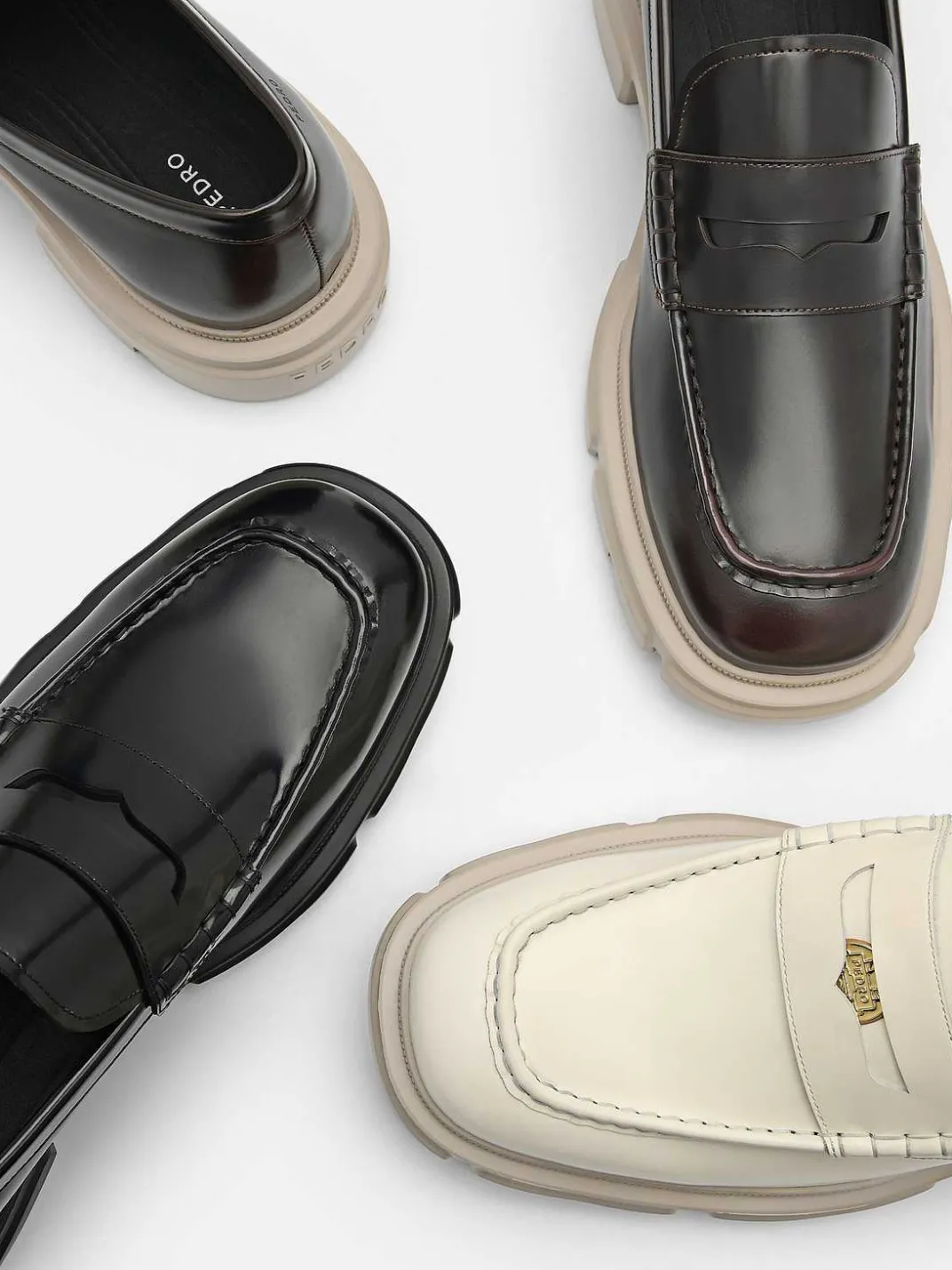 Ellis Leather Loafers<PEDRO Hot