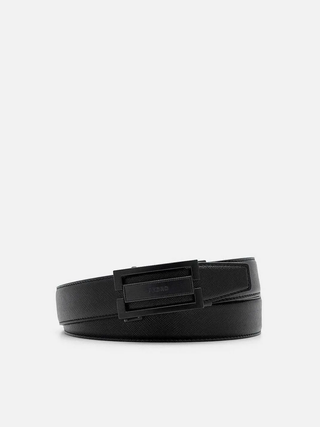 Embossed Leather Automatic Belt<PEDRO Sale