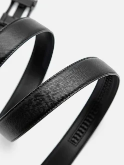 Embossed Leather Automatic Belt<PEDRO Sale