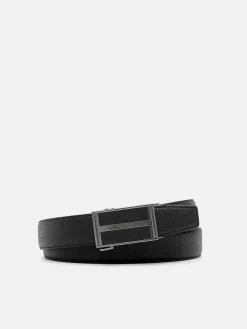 Embossed Leather Automatic Belt<PEDRO
