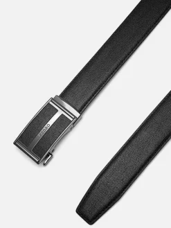 Embossed Leather Automatic Belt<PEDRO