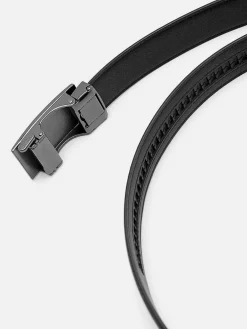 Embossed Leather Automatic Belt<PEDRO