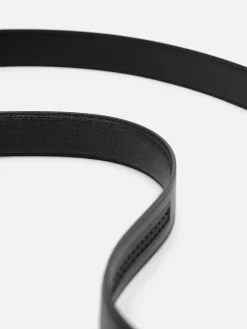 Embossed Leather Automatic Belt<PEDRO