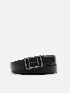 Embossed Leather Automatic Belt<PEDRO Outlet