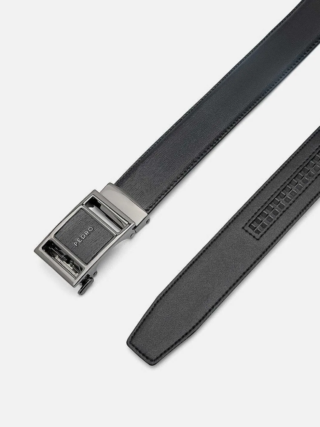 Embossed Leather Automatic Belt<PEDRO Outlet