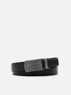 Embossed Leather Automatic Belt<PEDRO Online