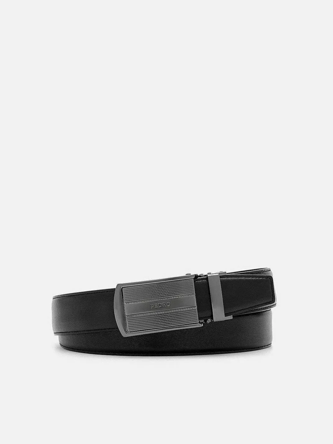 Embossed Leather Automatic Belt<PEDRO Online