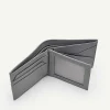 Embossed Leather Bi-Fold Flip Wallet<PEDRO Sale
