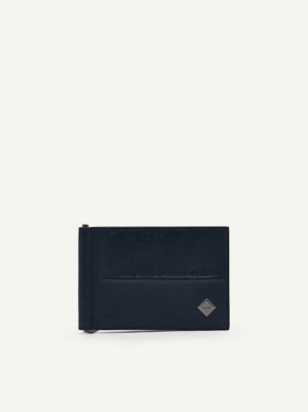 Embossed Leather Bi-Fold Money Clip<PEDRO Best