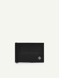 Embossed Leather Bi-Fold Money Clip<PEDRO Discount