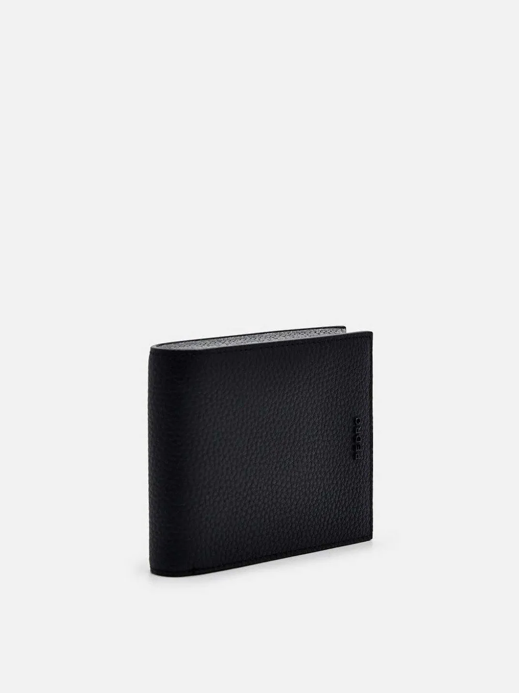 Embossed Leather Bi-Fold Wallet With Insert<PEDRO Online