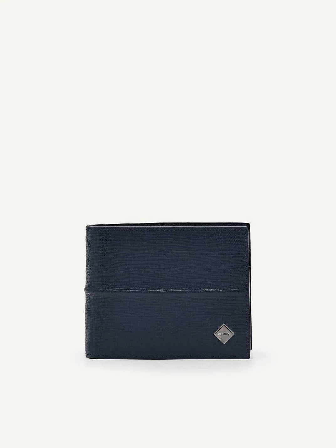 Embossed Leather Bi-Fold Wallet With Insert<PEDRO Sale