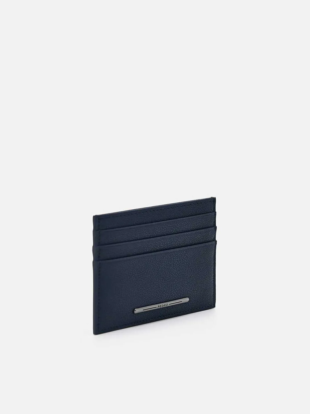 Embossed Leather Card Holder<PEDRO Clearance