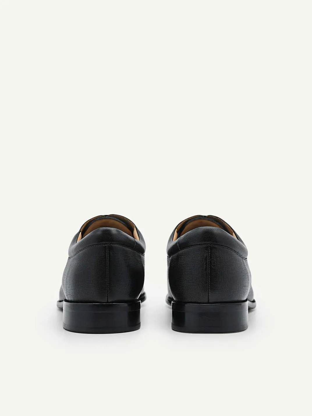 Embossed Leather Derby Shoes<PEDRO Outlet