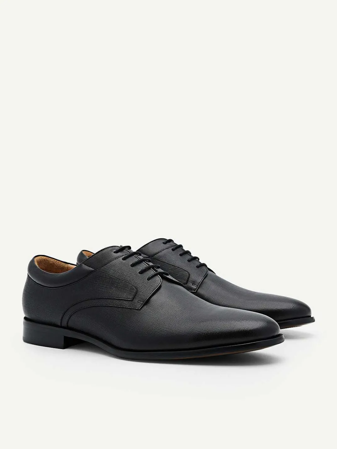 Embossed Leather Derby Shoes<PEDRO Outlet