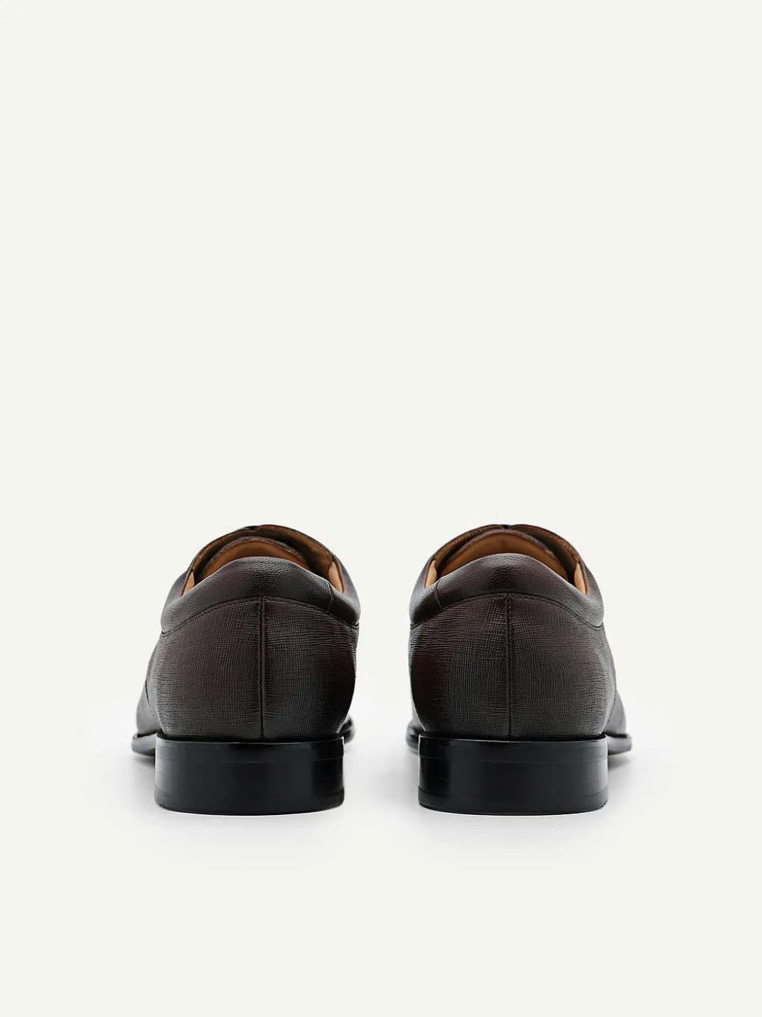 Embossed Leather Derby Shoes<PEDRO Best