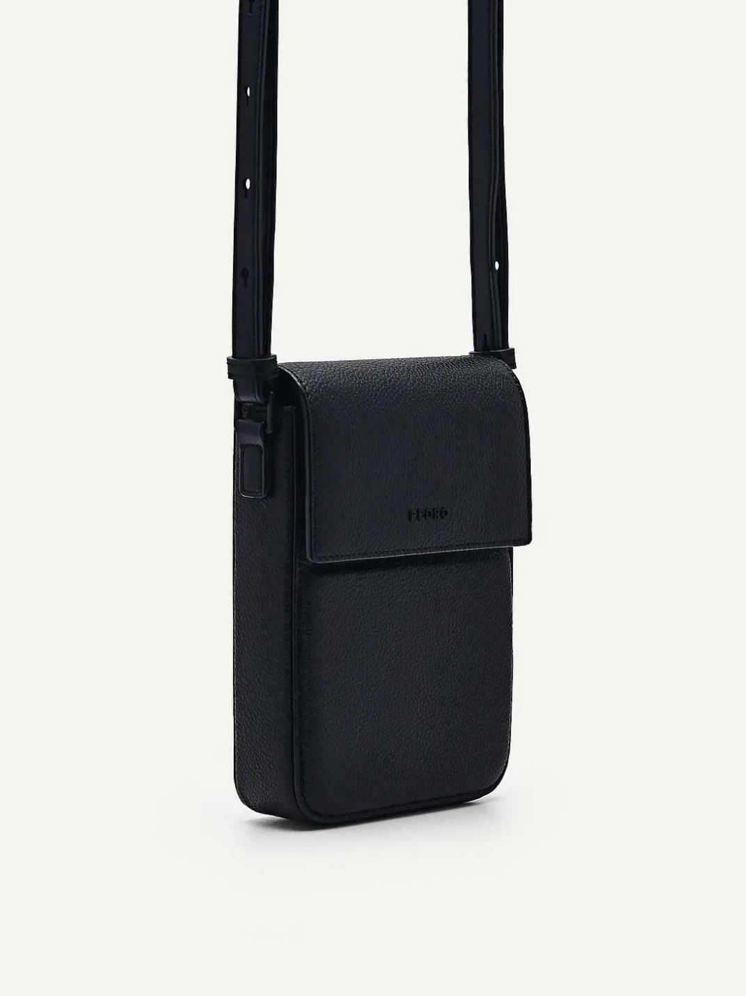 Embossed Leather Phone Pouch<PEDRO Outlet
