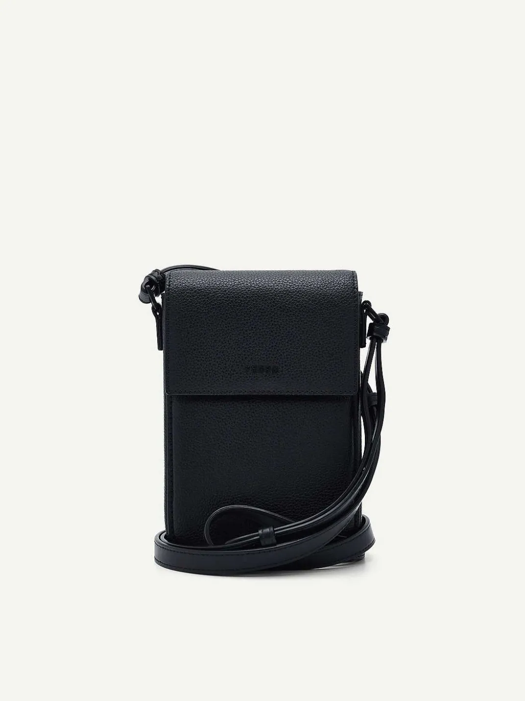 Embossed Leather Phone Pouch<PEDRO Outlet