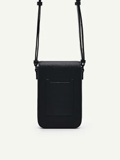 Embossed Leather Phone Pouch<PEDRO Outlet