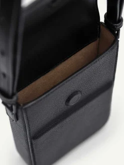 Embossed Leather Phone Pouch<PEDRO Outlet