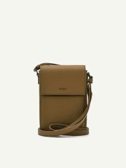 Embossed Leather Phone Pouch<PEDRO Online