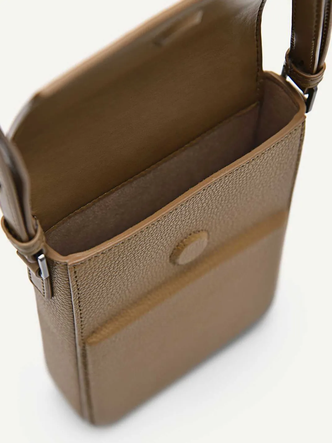 Embossed Leather Phone Pouch<PEDRO Online