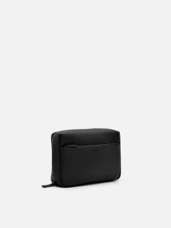 Embossed Leather Pouch<PEDRO Outlet