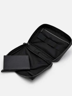 Embossed Leather Pouch<PEDRO Outlet