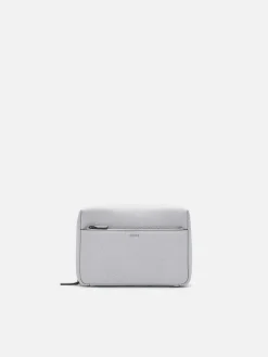 Embossed Leather Pouch<PEDRO