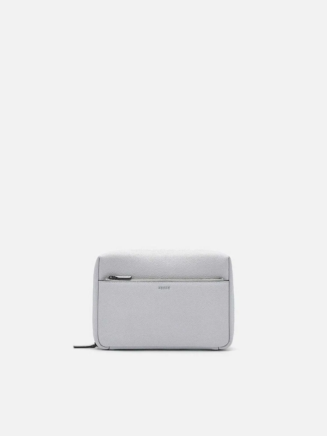 Embossed Leather Pouch<PEDRO