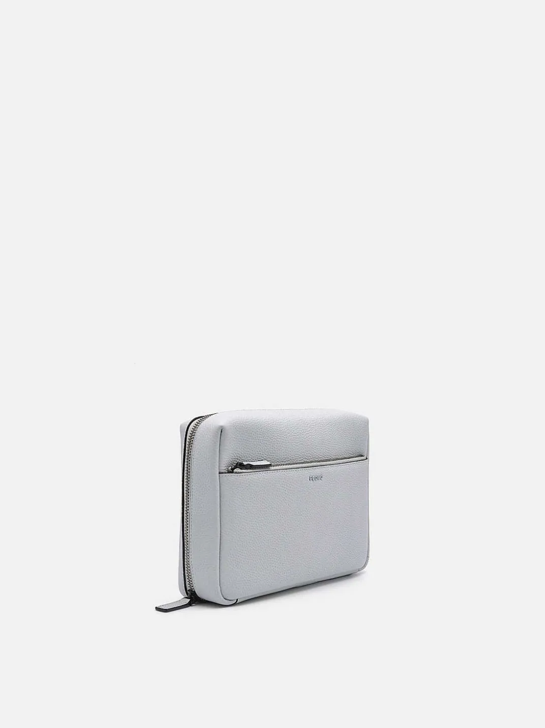 Embossed Leather Pouch<PEDRO