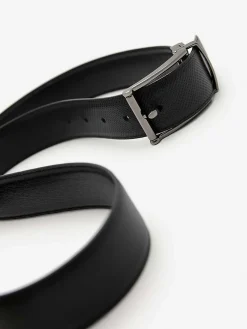 Embossed Leather Reversible Pin Belt<PEDRO Discount