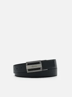 Embossed Leather Reversible Tang Belt<PEDRO Outlet