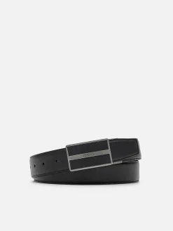 Embossed Leather Reversible Tang Belt<PEDRO Online