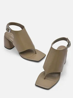 Este Leather Heel Sandals<PEDRO Hot