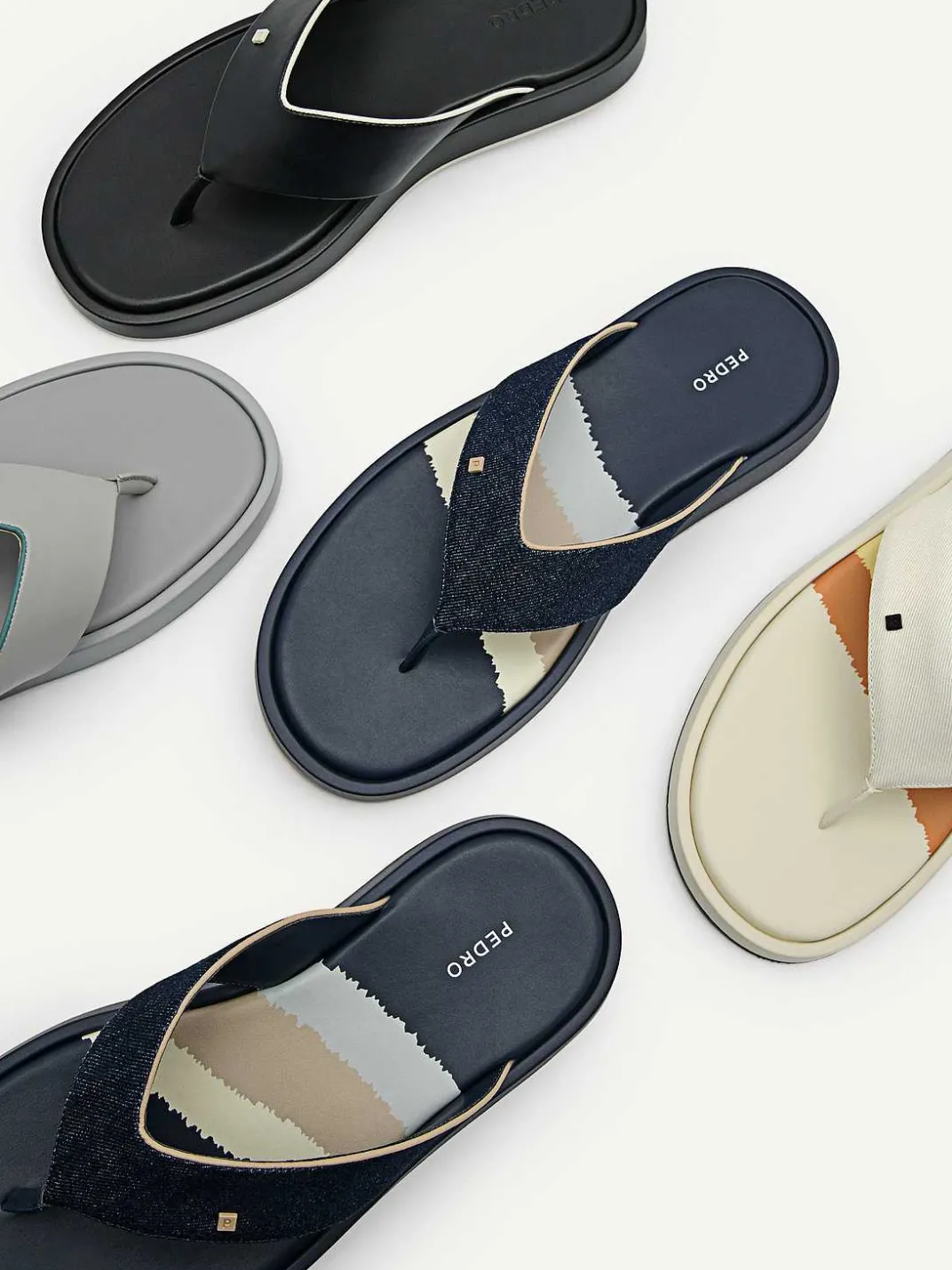 Fabric Thong Sandals<PEDRO Sale
