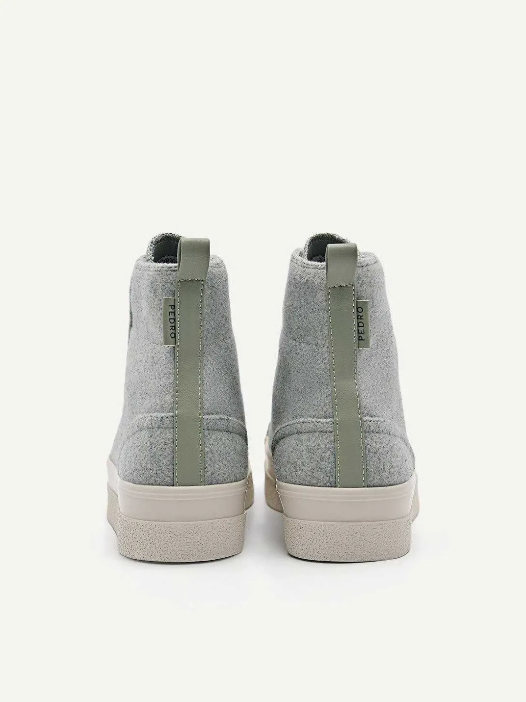 Felt High Top Sneakers<PEDRO Discount