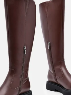 Flo Leather Knee Boots<PEDRO Clearance