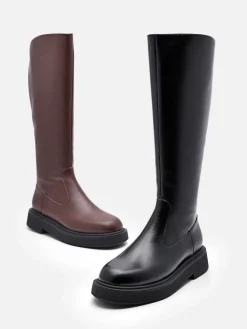 Flo Leather Knee Boots<PEDRO Clearance